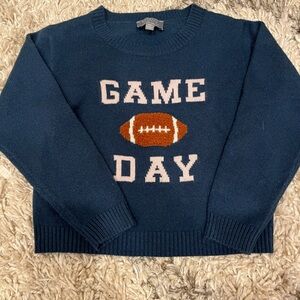 Kids Blue Game Day Sweater